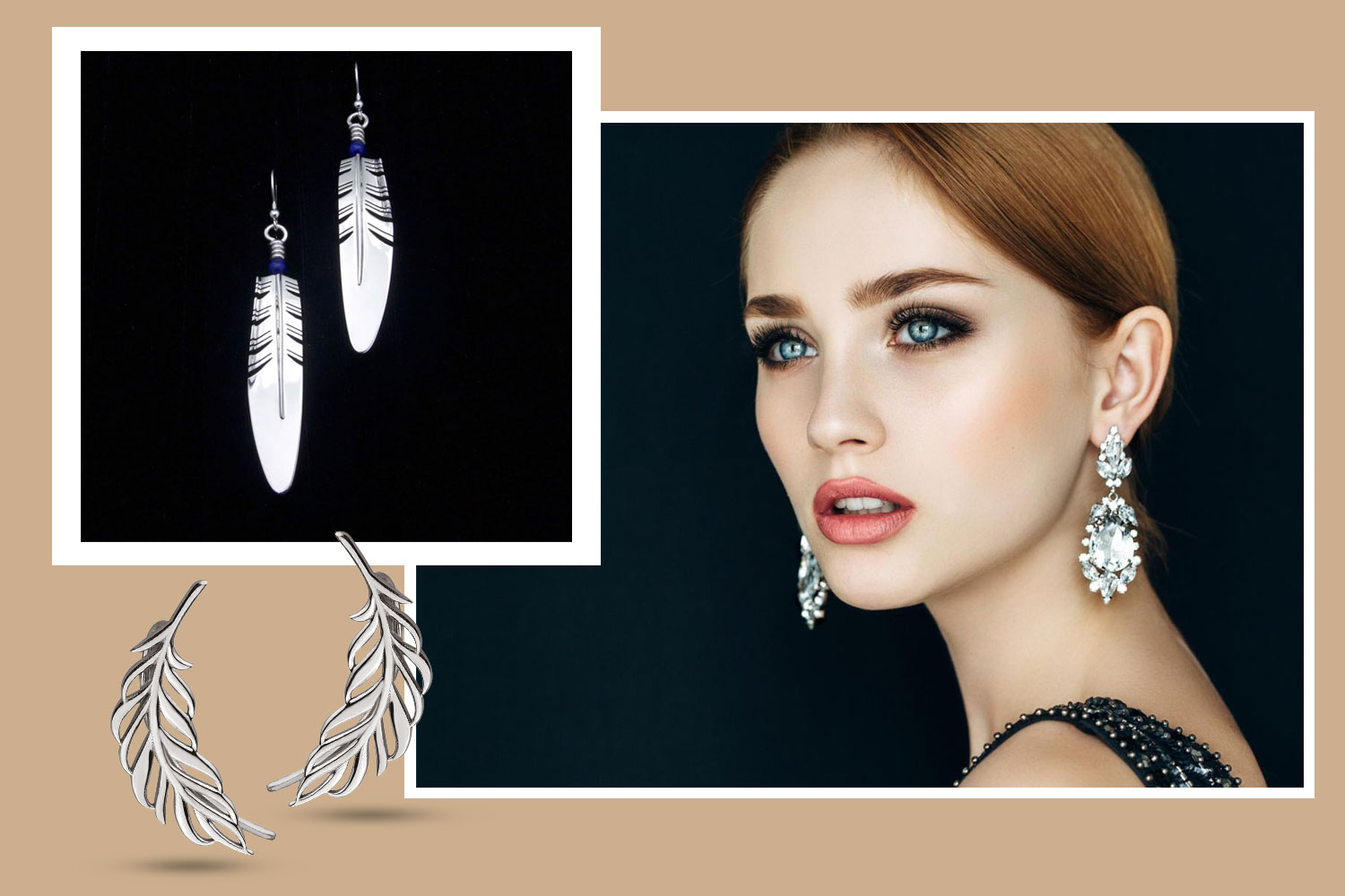 Різновиди золотих сережок